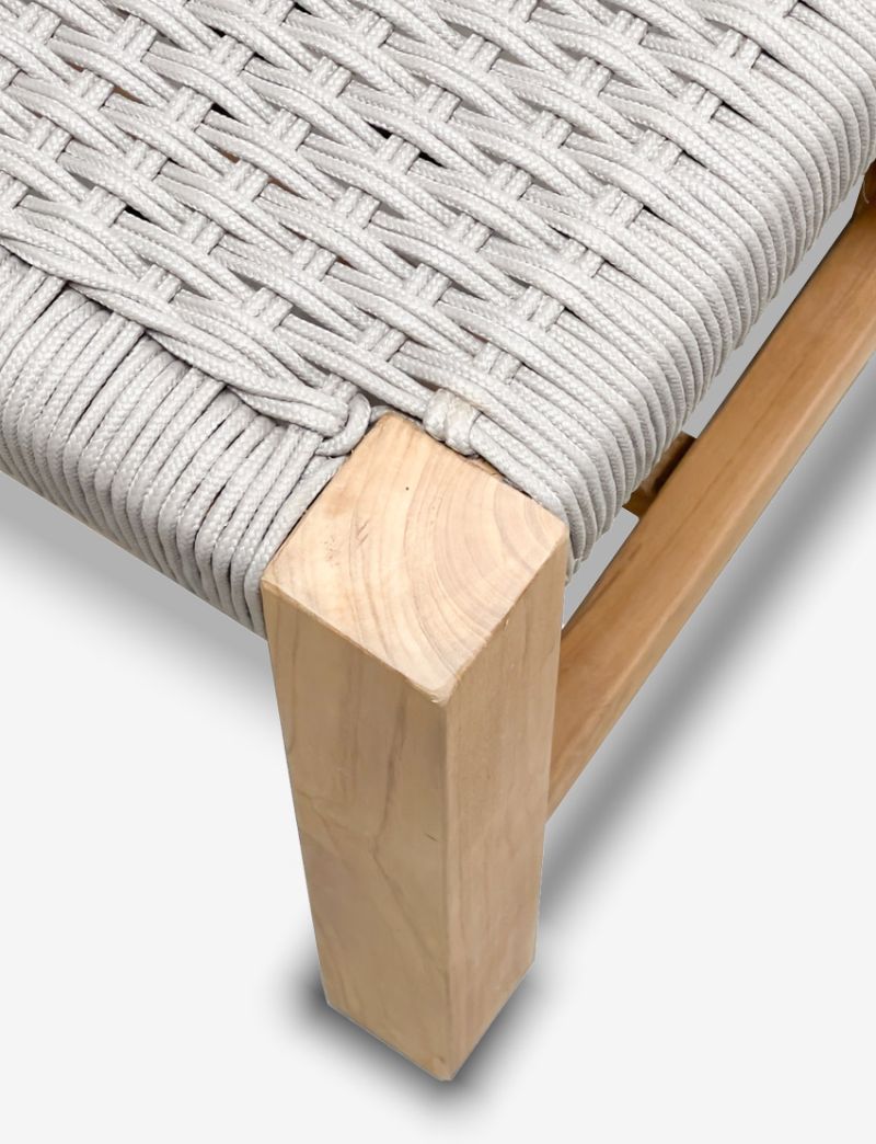 Windsor Park Bench Rope Seat