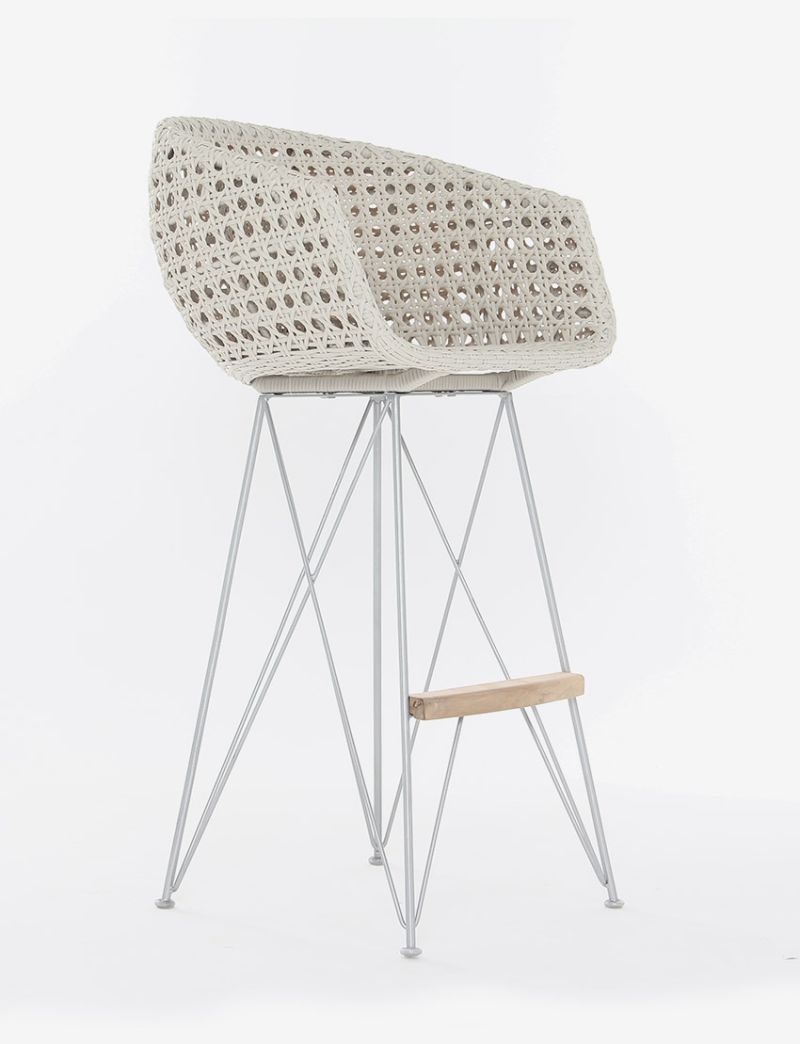 Amalfi Bar Chair-White