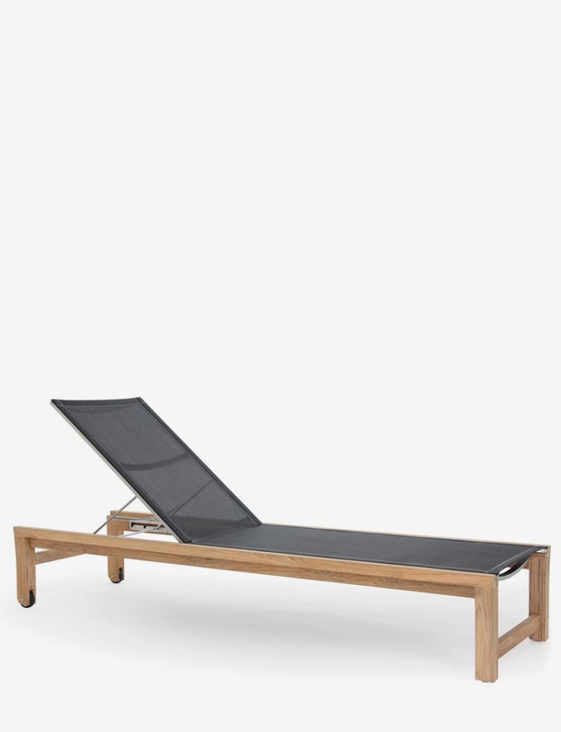 Newport Chaise-Black