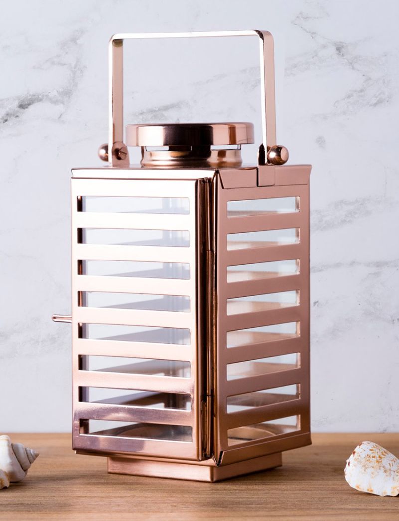 Dubai Lantern-Shiny Copper