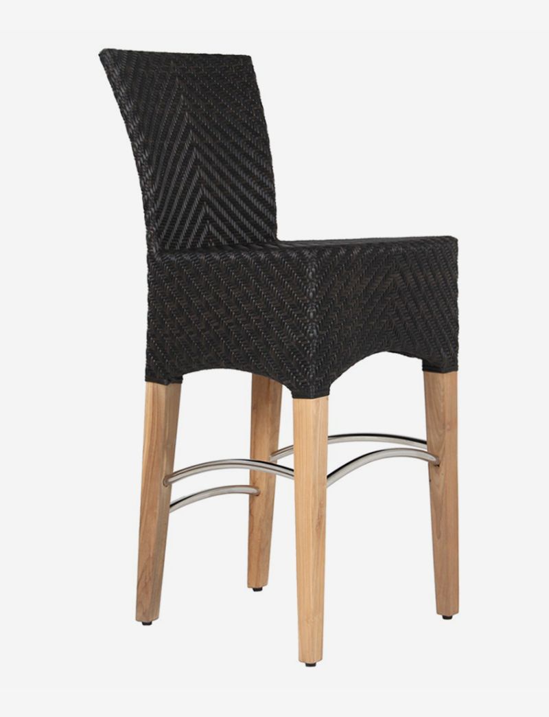 Zanzibar Bar Sidechair-Antique Java