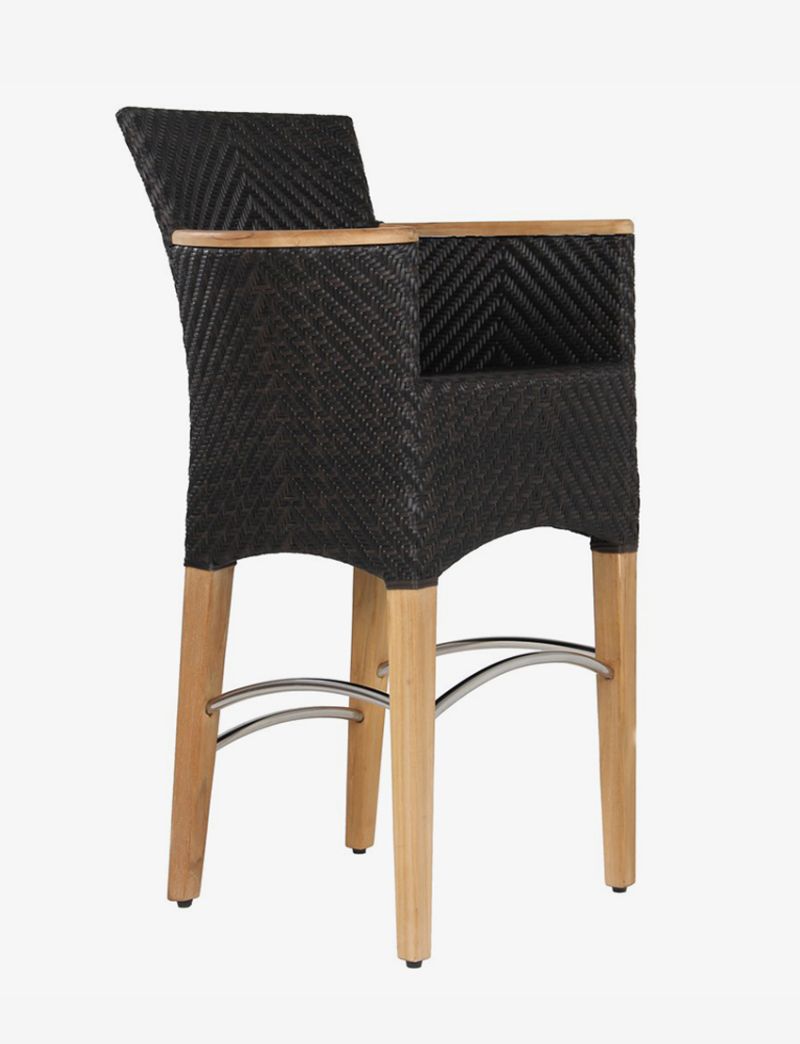 Zanzibar Bar Armchair-Antique Java