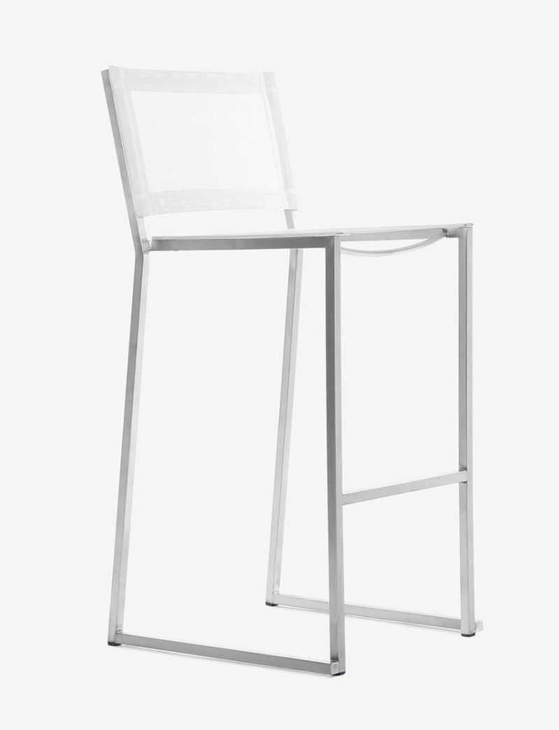 Firenze Bar Side Chair-White