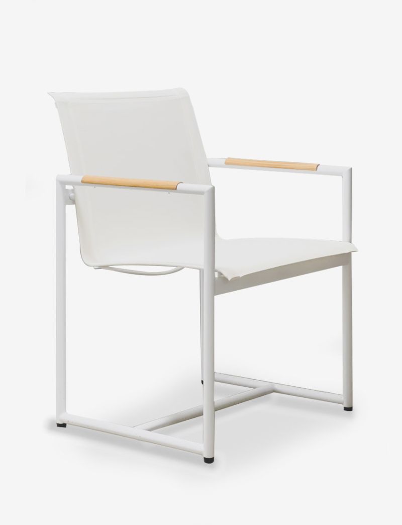 Mallacoota Dining Arm Chair-White