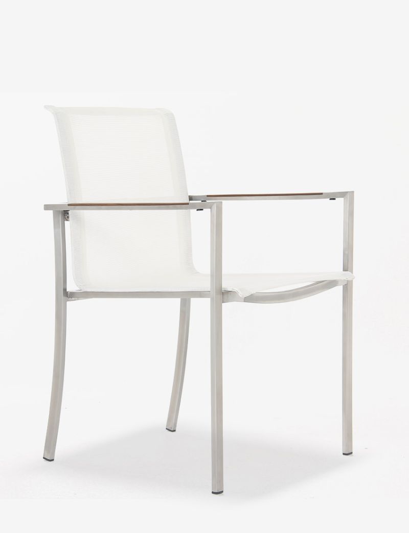 Tuscano Dining ArmChair-White