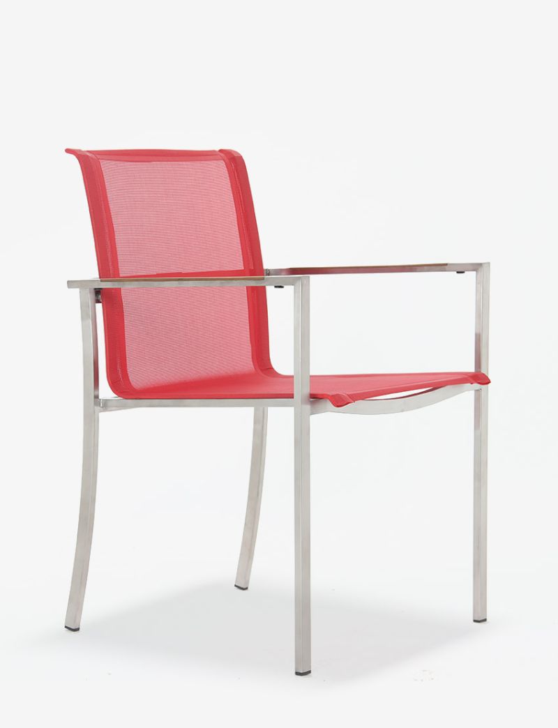 Tuscano Dining ArmChair-Red