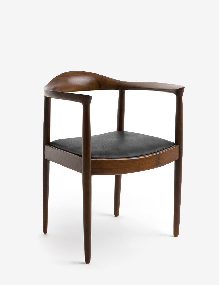 Roskilde Dining Arm Leather