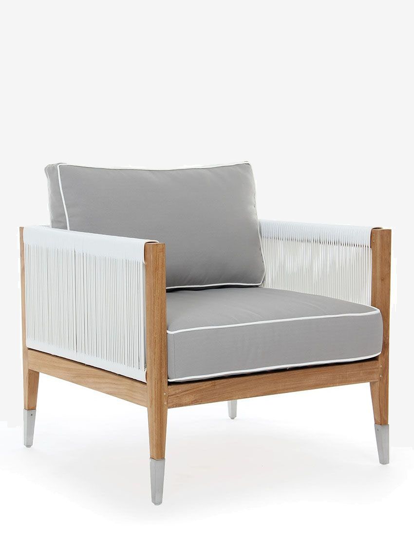 Oslo Lounge Chair - White Cyroplene