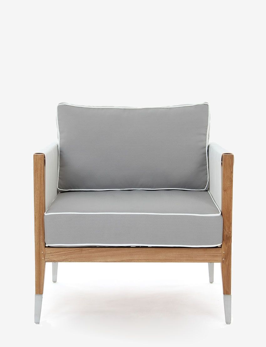 Oslo Lounge Chair - White Cyroplene