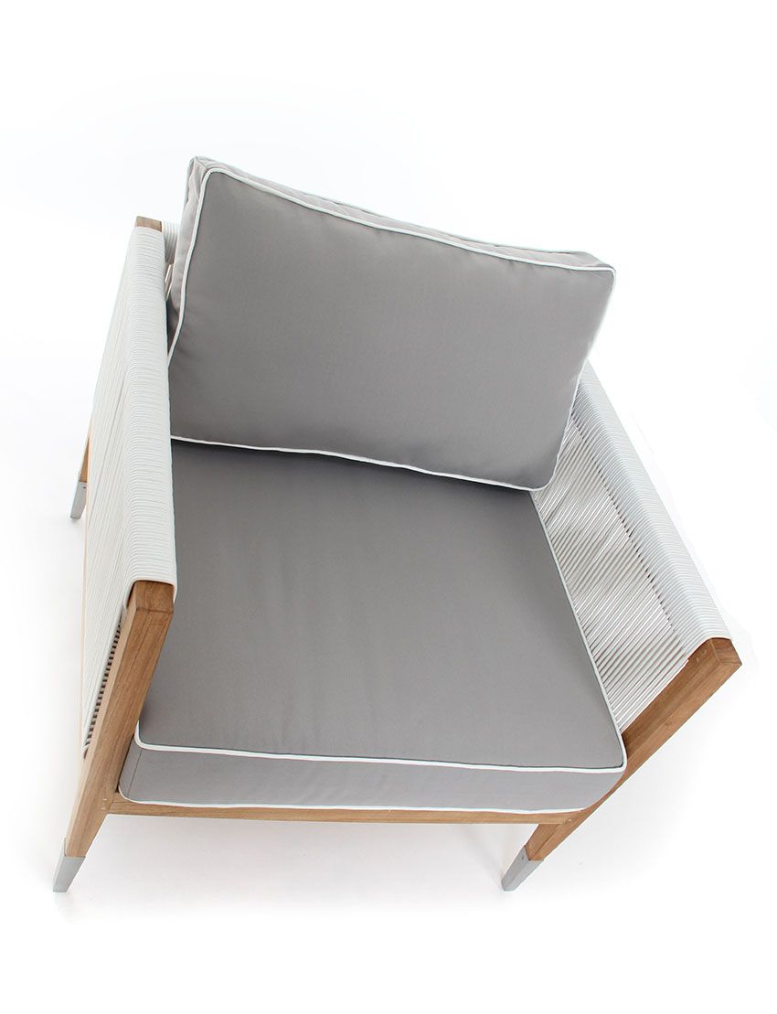 Oslo Lounge Chair - White Cyroplene