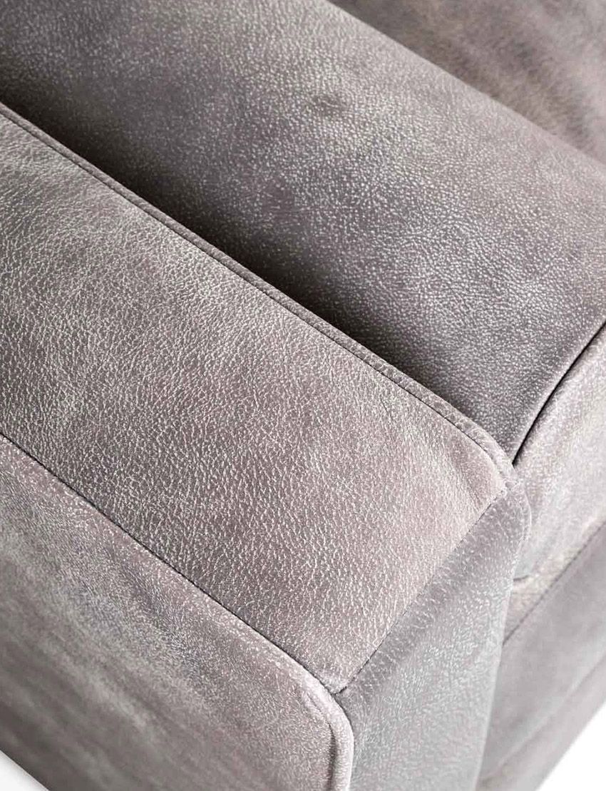 Cognac Leather Loveseat - Elephant