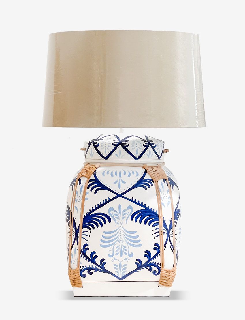 Chiang Mai Beetle Basket Lamp