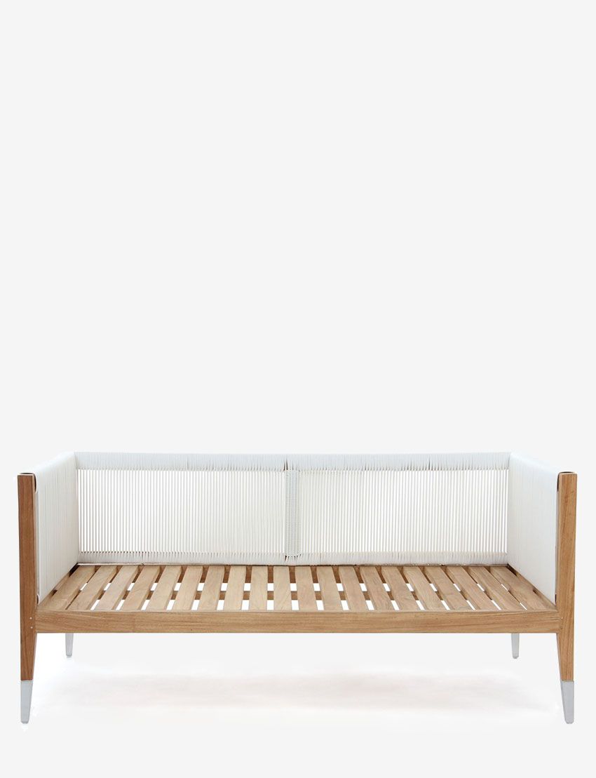 Oslo Loveseat - White Cyroplene