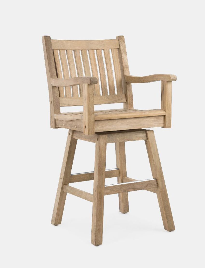 Manhattan Swivel Bar Arm Chair