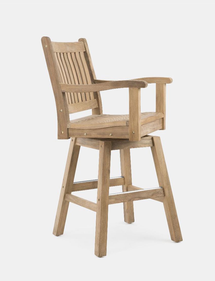 Manhattan Swivel Bar Arm Chair