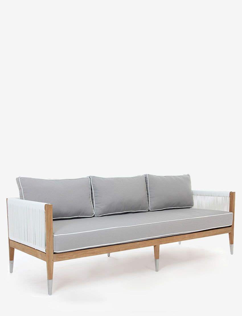 Oslo 3 Seater - White Cyroplene 