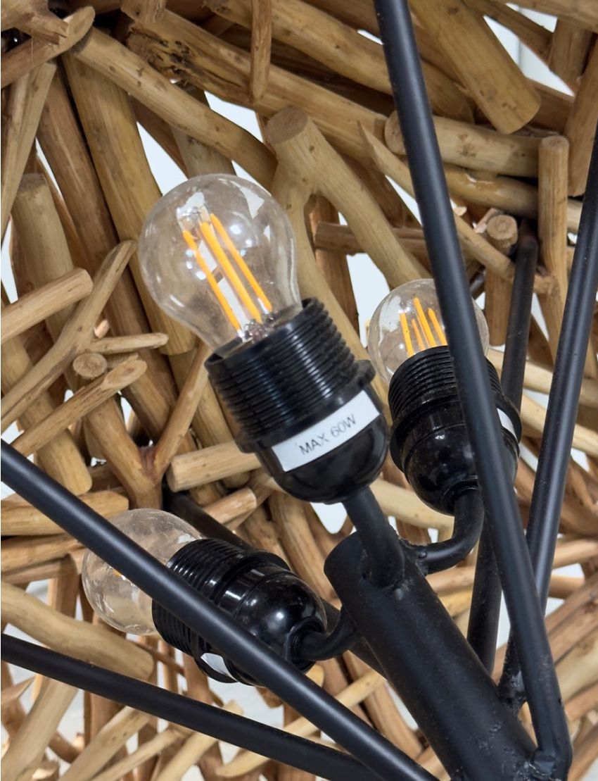 Nordlys Umbrella Floor Lamp 3 Bulbs