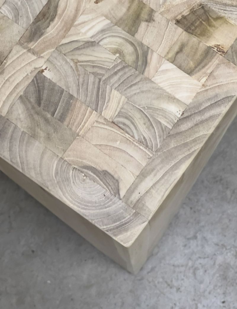 Bavaria Stool - Bleached