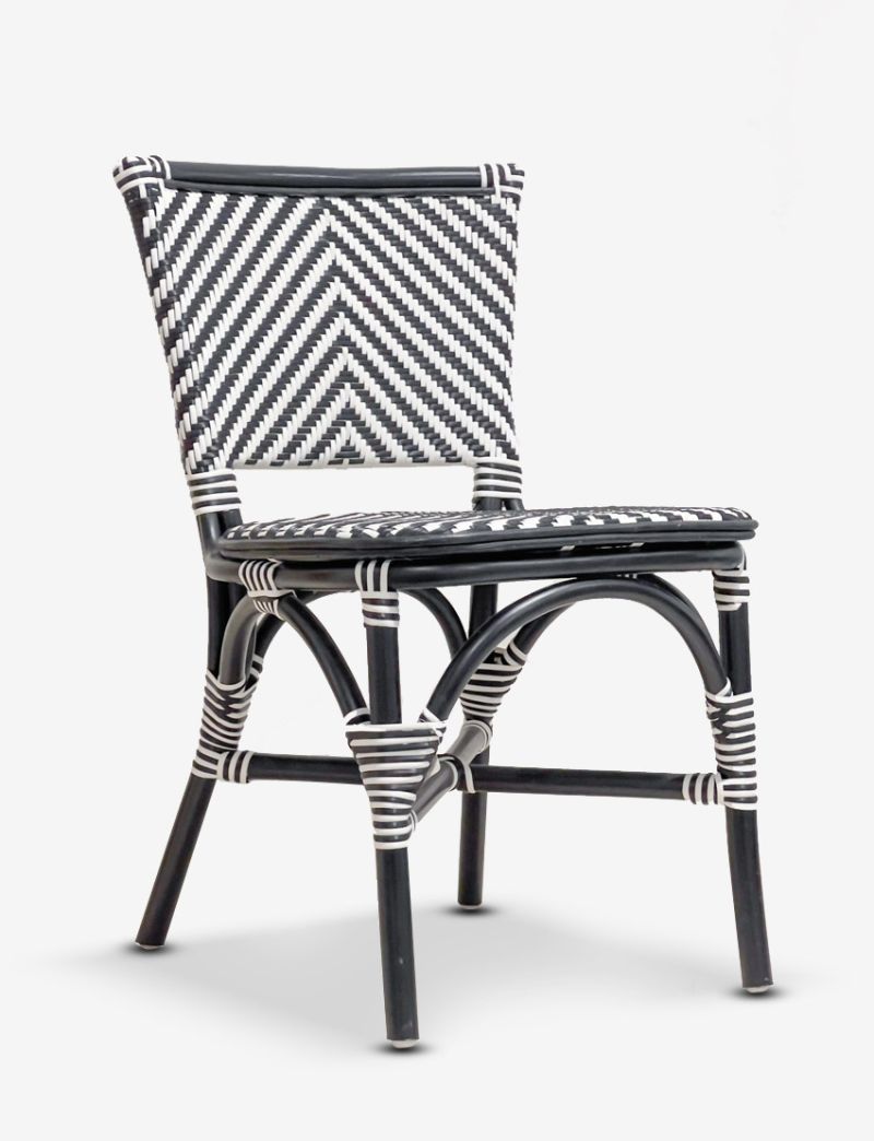 Parisian Bistro Dining Side - Black Frame