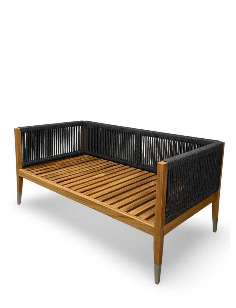 Oslo Loveseat Charcoal Rope MK/F37 13mm