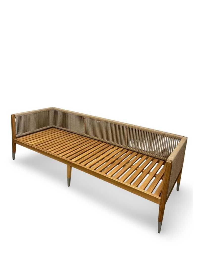 Oslo Sofa 3 Seater Beige Rope MK/F70 13mm