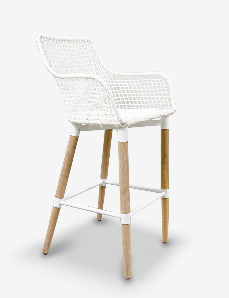 Skive Bar Chair-White