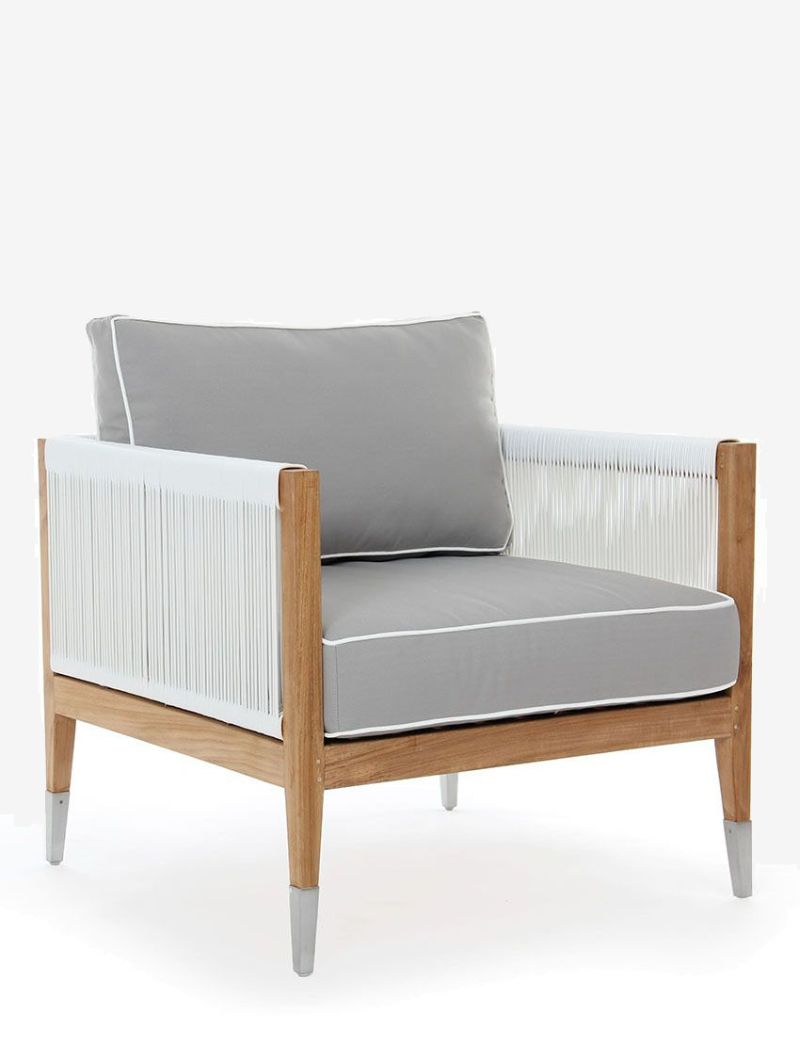 Image 41: Oslo Lounge Chair - White Cyroplene
