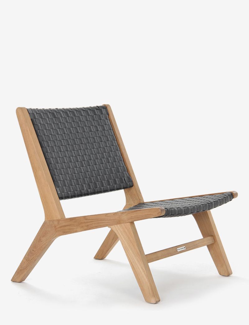 Copenhagen Retro Lounge Chair - Black