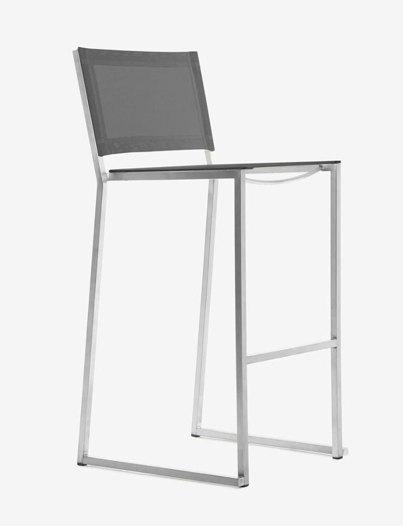 Firenze Bar Side Chair-Grey