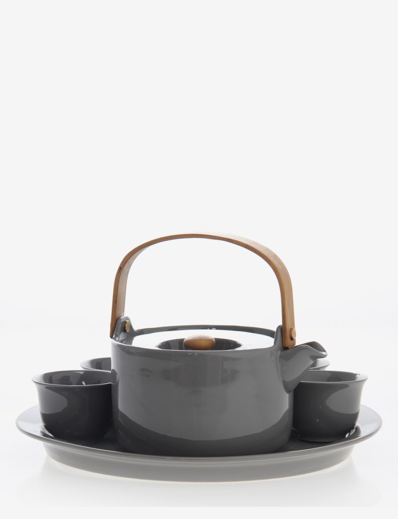 Tokyo Teapot Set-Grey