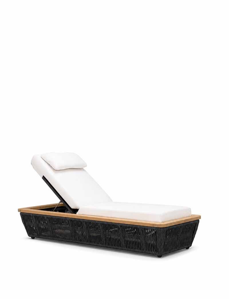 Mamoratta Chaise with Wheels reclined Singapore retail