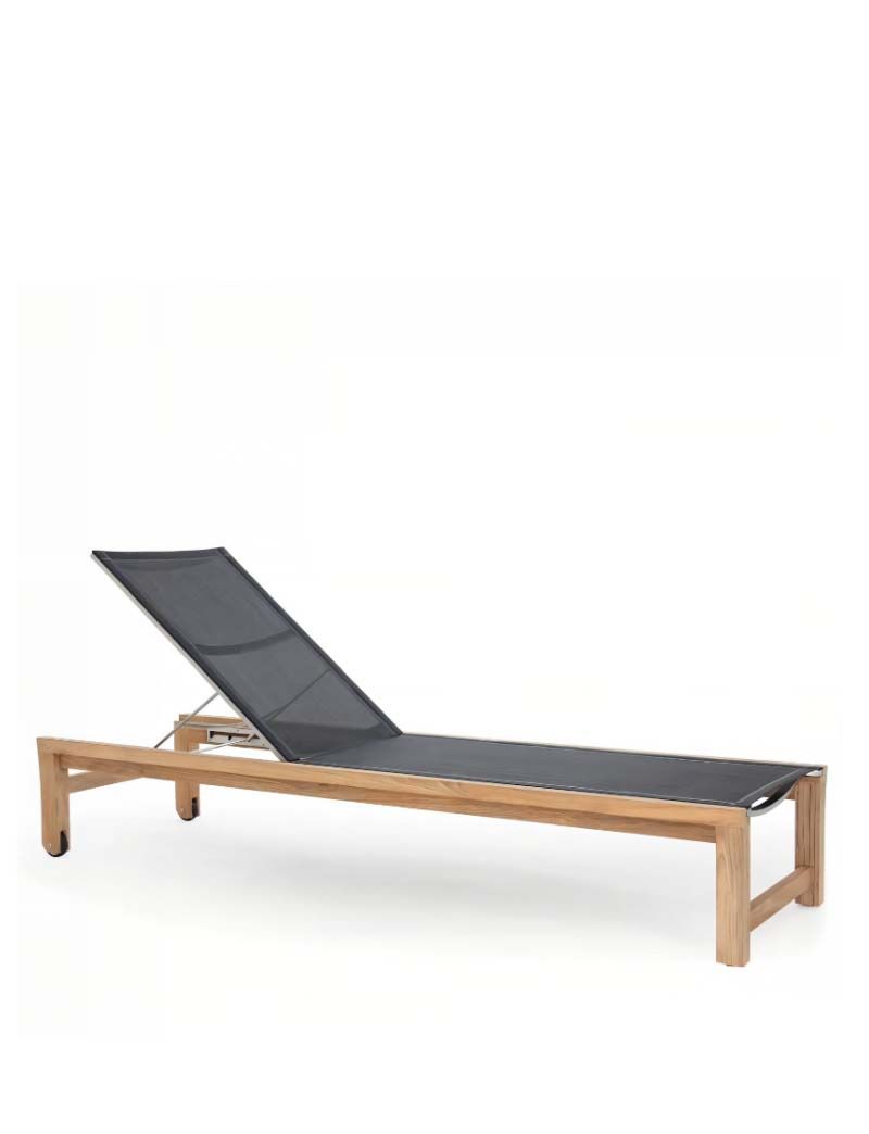 Newport Chaise-Black