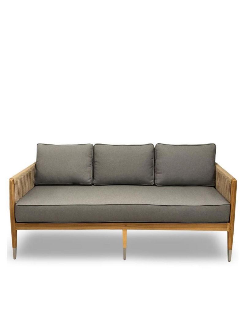 Oslo Sofa 3 Seater Beige Rope MK/F70 13mm