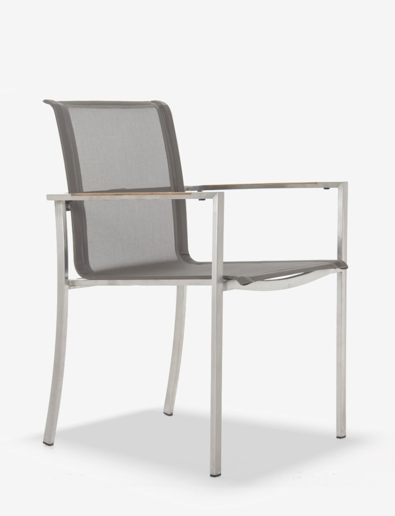 Tuscano Dining ArmChair-Grey