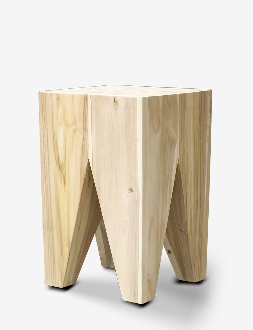 Bavaria Stool - Bleached