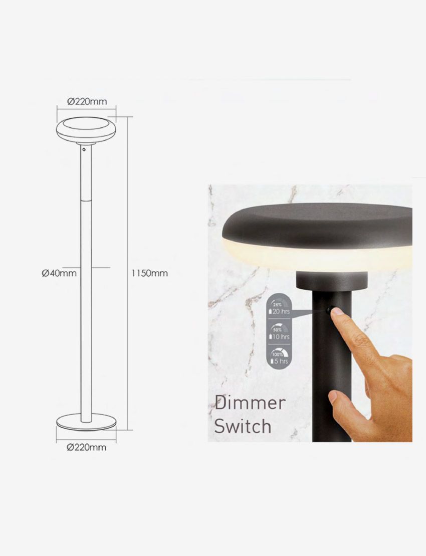 Bilbao Portable Floor Lamp