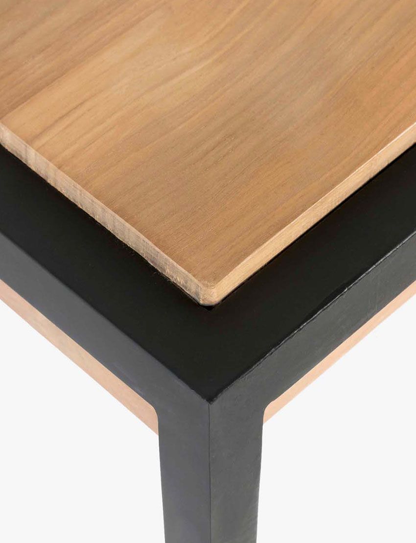 Firenze Console 2 Drawers - Black