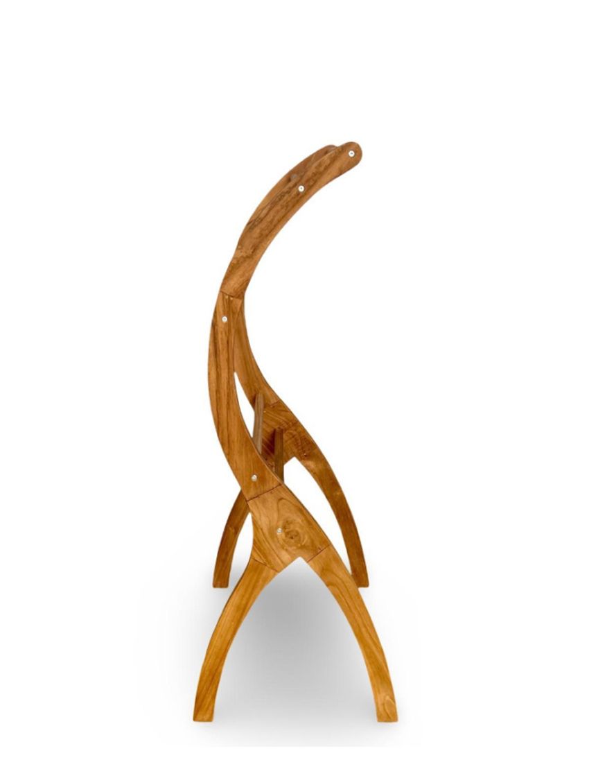 Lyon Teak Towel Rack – No Shelf