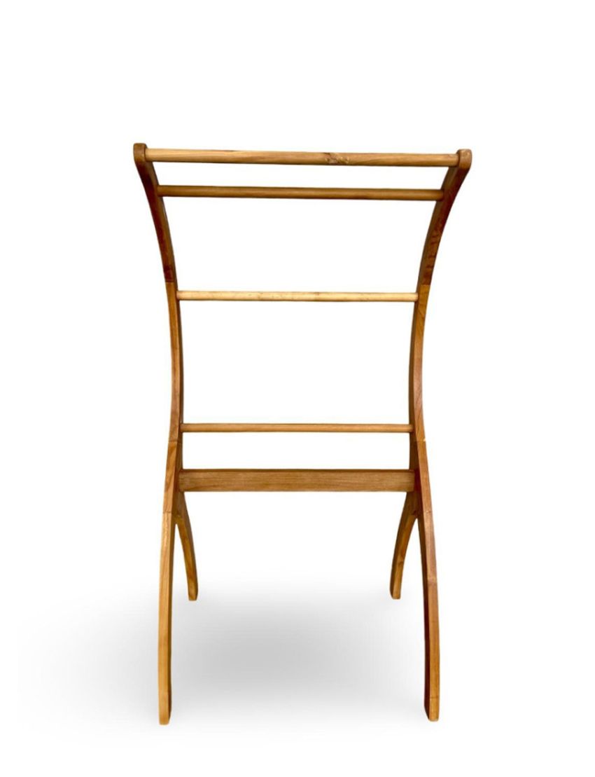 Lyon Teak Towel Rack – No Shelf
