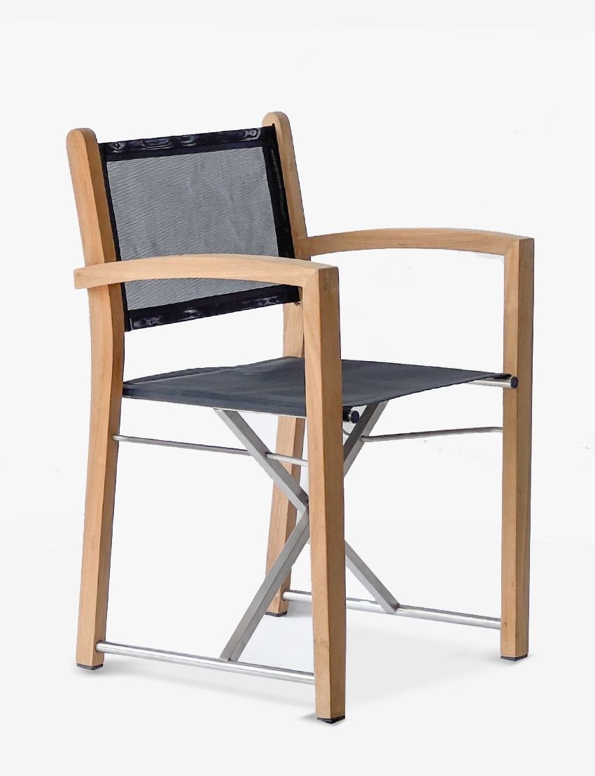 NewPort Yacht  Chair-Black