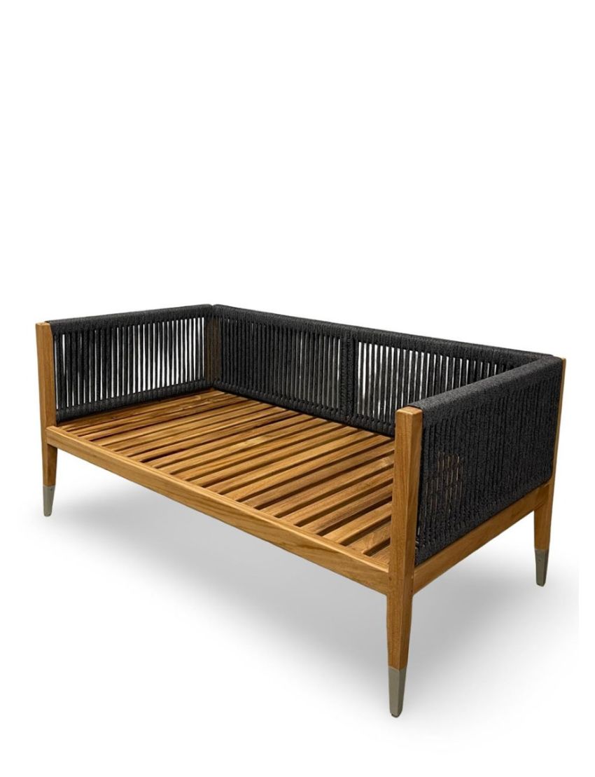 Oslo Loveseat Charcoal Rope MK/F37 13mm