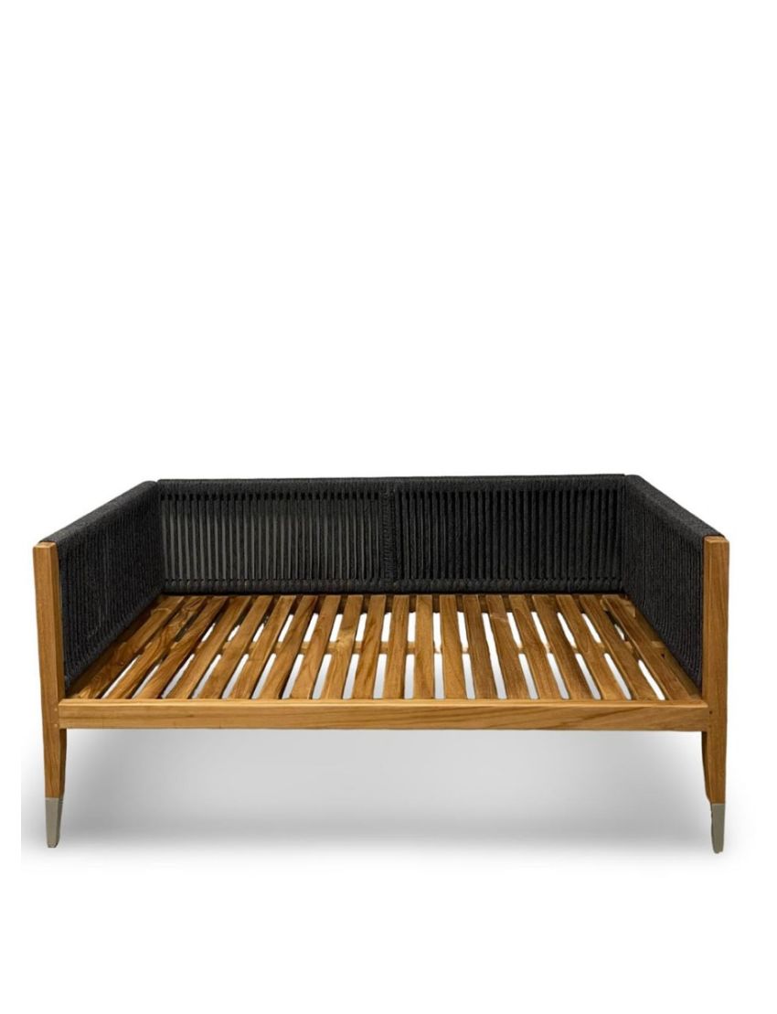Oslo Loveseat Charcoal Rope MK/F37 13mm
