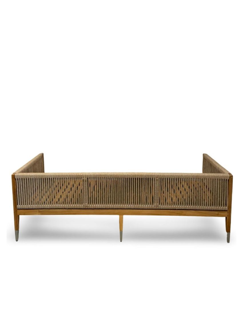 Oslo Sofa 3 Seater Beige Rope MK/F70 13mm