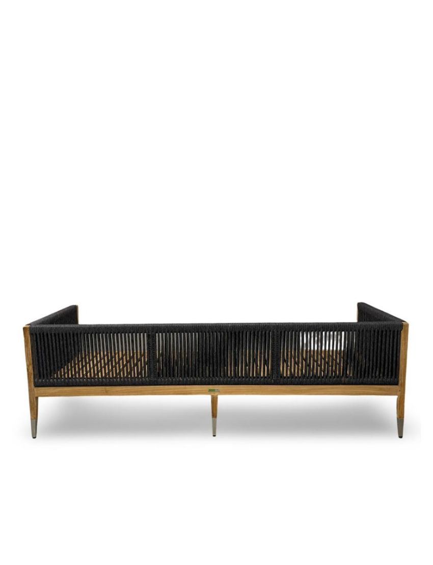 Oslo Sofa 3 Seater Charcoal Rope MK/F37 13mm
