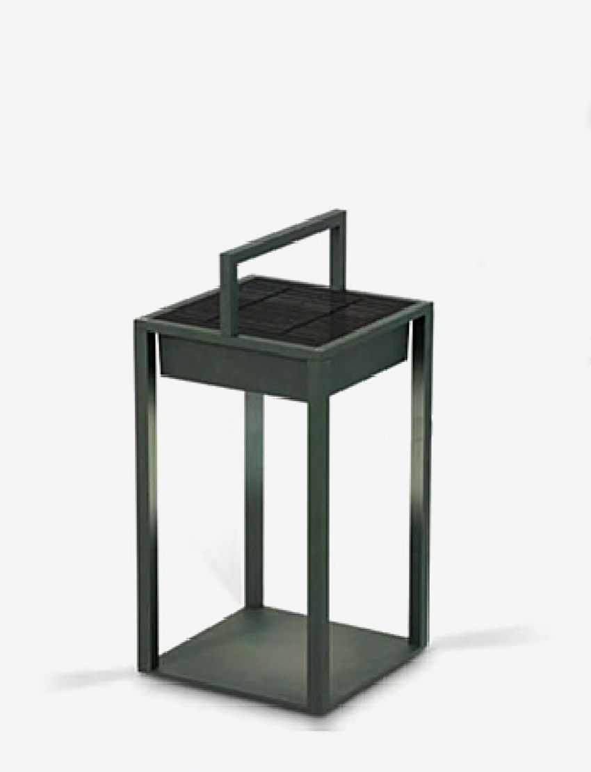 Retro Solar Light -Black