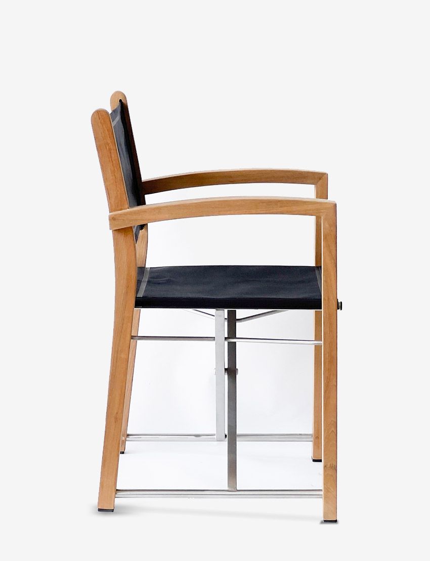 NewPort Yacht  Chair-Black