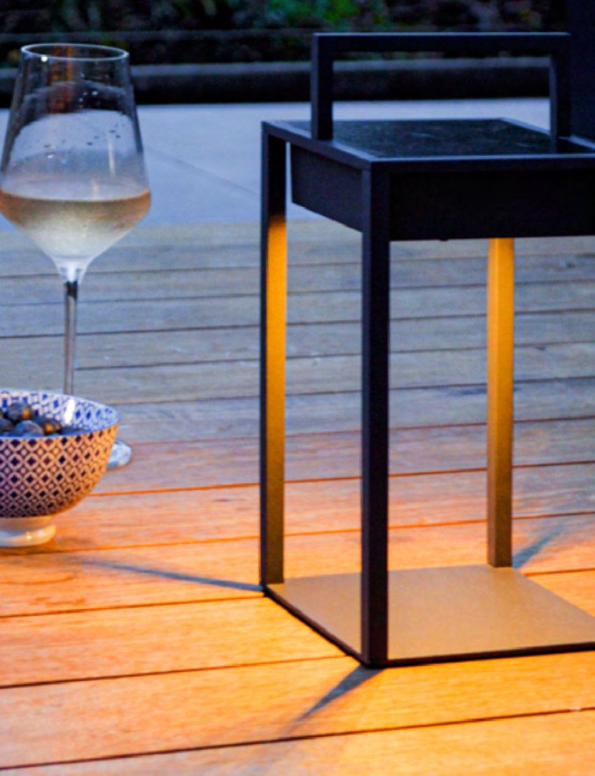 Retro Solar Light -Black