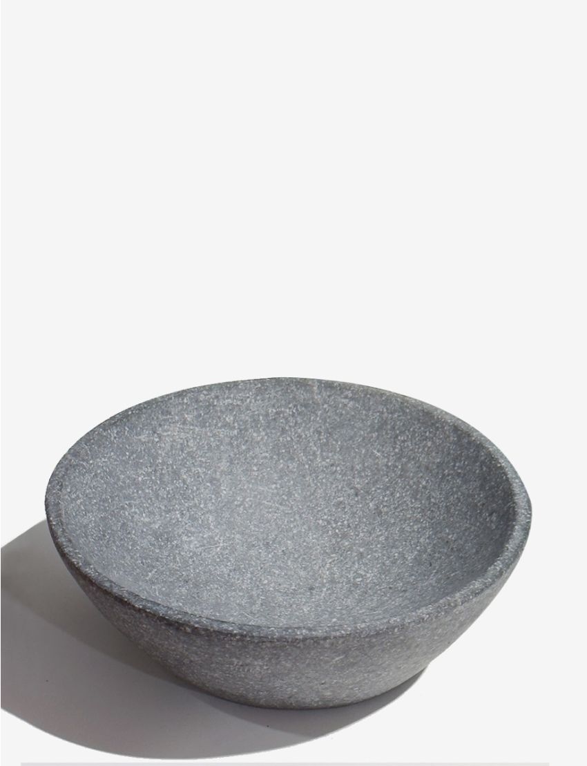 Kerinci Round Stone Bowl