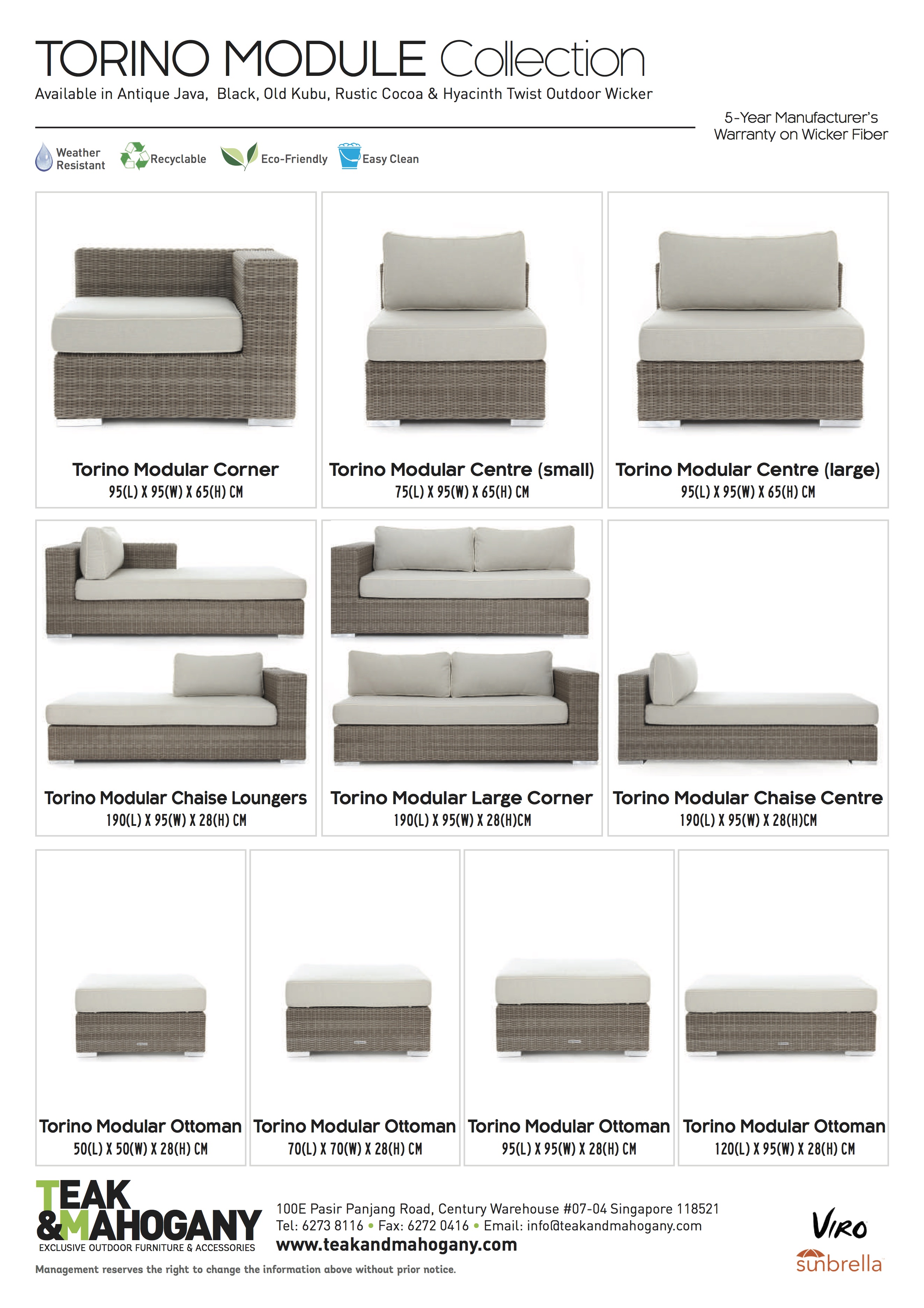 Modular Sofa Collection